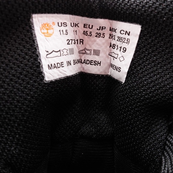 NEW Timberland Mt. Maddsen Mid Hiker Waterproof Boots TB-02731R-001 - Picture 16 of 16